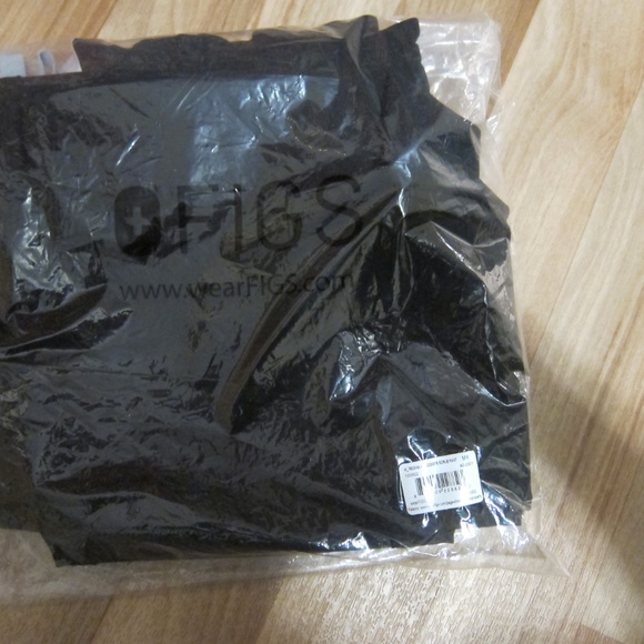 FIGS BLACK SCRUB PANTS M - Picture 8 of 11